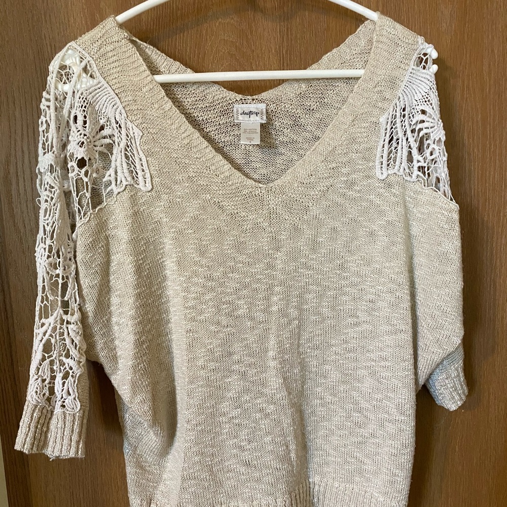 Lace Crochet Top